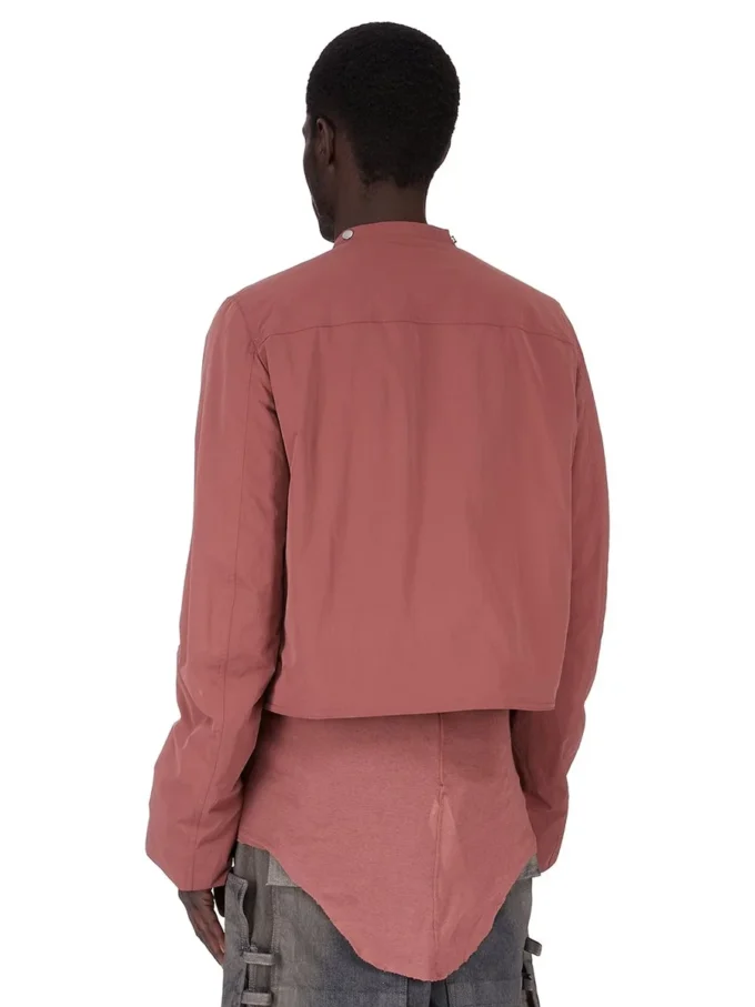 CHAQUETA CARGO CONCORDIANS FW25 DE RICK OWENS EN NYLON MATE COLOR PALISANDRO. RU02E1762MT-13 CHAQUETA CARGO CONCORDIANS FW25 DE RICK OWENS EN NYLON MATE COLOR PALISANDRO. RU02E1762MT-13