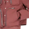 CHAQUETA CARGO CONCORDIANS FW25 DE RICK OWENS EN NYLON MATE COLOR PALISANDRO. RU02E1762MT-13 CHAQUETA CARGO CONCORDIANS FW25 DE RICK OWENS EN NYLON MATE COLOR PALISANDRO. RU02E1762MT-13