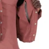 CHAQUETA CARGO CONCORDIANS FW25 DE RICK OWENS EN NYLON MATE COLOR PALISANDRO. RU02E1762MT-13 CHAQUETA CARGO CONCORDIANS FW25 DE RICK OWENS EN NYLON MATE COLOR PALISANDRO. RU02E1762MT-13