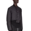 Chaqueta de vuelo acolchada Concordians FW25 de Rick Owens en nailon ligero negro RU02E1727NPT1-09 Chaqueta de vuelo acolchada Concordians FW25 de Rick Owens en nailon ligero negro RU02E1727NPT1-09