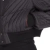 Chaqueta de vuelo acolchada Concordians FW25 de Rick Owens en nailon ligero negro RU02E1727NPT1-09 Chaqueta de vuelo acolchada Concordians FW25 de Rick Owens en nailon ligero negro RU02E1727NPT1-09