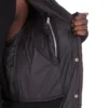 Chaqueta de vuelo acolchada Concordians FW25 de Rick Owens en nailon ligero negro RU02E1727NPT1-09 Chaqueta de vuelo acolchada Concordians FW25 de Rick Owens en nailon ligero negro RU02E1727NPT1-09