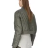 CHAQUETA DE VUELO ACOLCHADA CONCORDIANS FW25 DE RICK OWENS EN NYLON LIGERO BOSCO. RU02E1727NPT1-25 CHAQUETA DE VUELO ACOLCHADA CONCORDIANS FW25 DE RICK OWENS EN NYLON LIGERO BOSCO. RU02E1727NPT1-25
