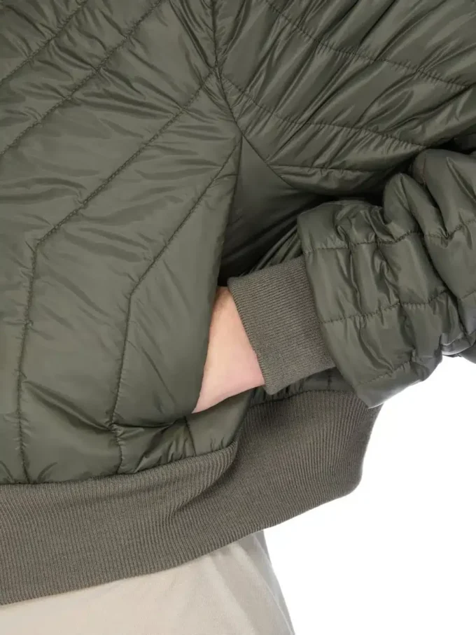 CHAQUETA DE VUELO ACOLCHADA CONCORDIANS FW25 DE RICK OWENS EN NYLON LIGERO BOSCO. RU02E1727NPT1-25 CHAQUETA DE VUELO ACOLCHADA CONCORDIANS FW25 DE RICK OWENS EN NYLON LIGERO BOSCO. RU02E1727NPT1-25