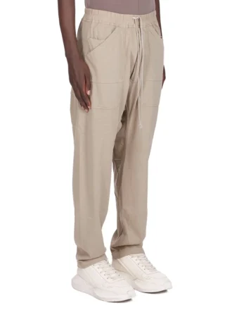 DRKSHDW FW25 CONCORDIANS CLASSIC CARGO CON CORDÓN EN JERSEY COMPACTO Y PESADO DIRTY PEARL DU02E7370RIG-88