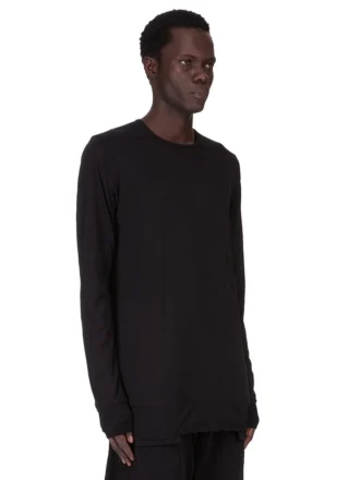 DRKSHDW FW25 CONCORDIANS LEVEL T EN JERSEY DE GASA DE ALGODÓN NEGRO DU02E7260BH-09
