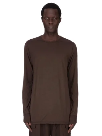 DRKSHDW FW25 CONCORDIANS LS LEVEL T EN JERSEY DE GASA DE ALGODÓN POLVO OSCURO DU02E7260BH-78