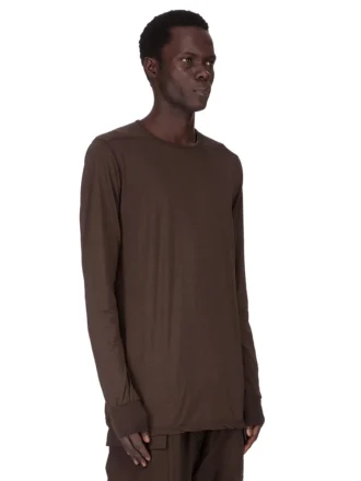 DRKSHDW FW25 CONCORDIANS LS LEVEL T EN JERSEY DE GASA DE ALGODÓN POLVO OSCURO DU02E7260BH-78