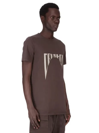 DRKSHDW FW25 CONCORDIANS NIVEL T EN JERSEY DE ALGODÓN DE PESO MEDIO COLOR POLVO OSCURO SUCIO/PERA DU02E7250RNEP4P-7808