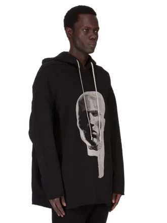 DRKSHDW FW25 CONCORDIANS PETER HOODIE NEGRO/PERLA SUDADERA GRUESA FURKA DU02E7280FEP1P-0908 DRKSHDW FW25 CONCORDIANS PETER HOODIE NEGRO/PERLA SUDADERA GRUESA FURKA DU02E7280FEP1P-0908