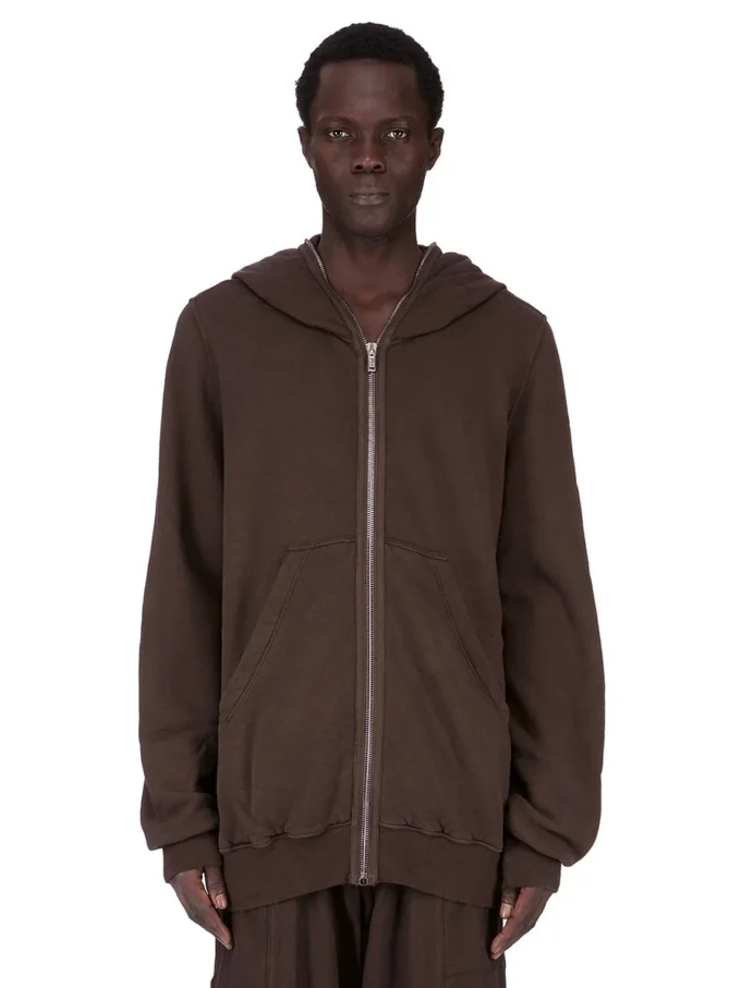 DRKSHDW FW25 CONCORDIANS SUDADERA CON CAPUCHA JUMBO GIMP EN FELPA DE POLVO OSCURO DU02E7283FSL-78 DRKSHDW FW25 CONCORDIANS SUDADERA CON CAPUCHA JUMBO GIMP EN FELPA DE POLVO OSCURO DU02E7283FSL-78