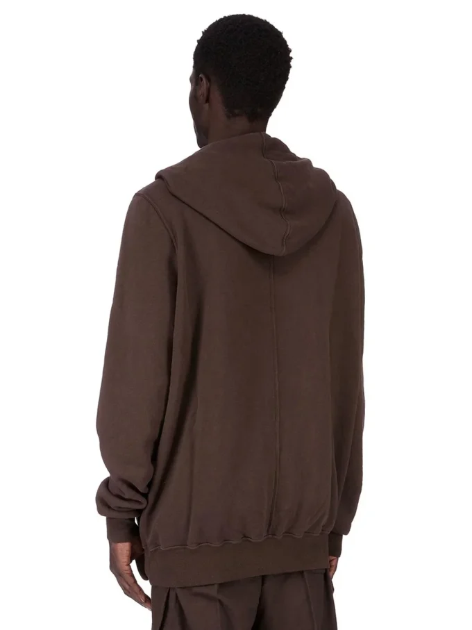 DRKSHDW FW25 CONCORDIANS SUDADERA CON CAPUCHA JUMBO GIMP EN FELPA DE POLVO OSCURO DU02E7283FSL-78 DRKSHDW FW25 CONCORDIANS SUDADERA CON CAPUCHA JUMBO GIMP EN FELPA DE POLVO OSCURO DU02E7283FSL-78