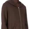 DRKSHDW FW25 CONCORDIANS SUDADERA CON CAPUCHA JUMBO GIMP EN FELPA DE POLVO OSCURO DU02E7283FSL-78 DRKSHDW FW25 CONCORDIANS SUDADERA CON CAPUCHA JUMBO GIMP EN FELPA DE POLVO OSCURO DU02E7283FSL-78