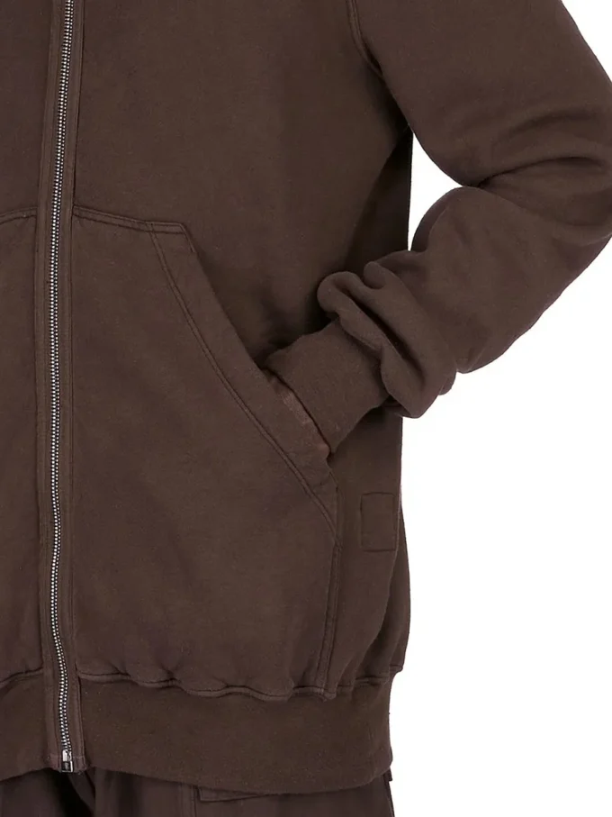 DRKSHDW FW25 CONCORDIANS SUDADERA CON CAPUCHA JUMBO GIMP EN FELPA DE POLVO OSCURO DU02E7283FSL-78 DRKSHDW FW25 CONCORDIANS SUDADERA CON CAPUCHA JUMBO GIMP EN FELPA DE POLVO OSCURO DU02E7283FSL-78