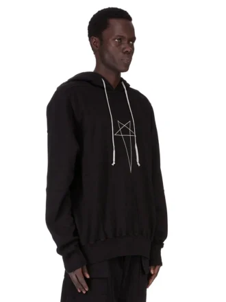 DRKSHDW FW25 CONCORDIANS SUDADERA CON CAPUCHA OVERSIZED EN NEGRO/PERLA SUDADERA GRUESA FURKA DU02E7262FEP3P-0908 DRKSHDW FW25 CONCORDIANS SUDADERA CON CAPUCHA OVERSIZED EN NEGRO/PERLA SUDADERA GRUESA FURKA DU02E7262FEP3P-0908