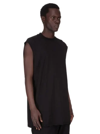 DRKSHDW FW25 CONCORDIANS TARP T EN JERSEY DE GASA DE ALGODÓN NEGRO DU02E7158BH-09