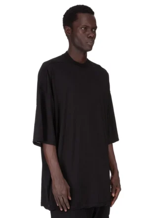 DRKSHDW FW25 CONCORDIANS TOMMY T EN JERSEY DE GASA DE ALGODÓN NEGRO DU02E7259BH-09