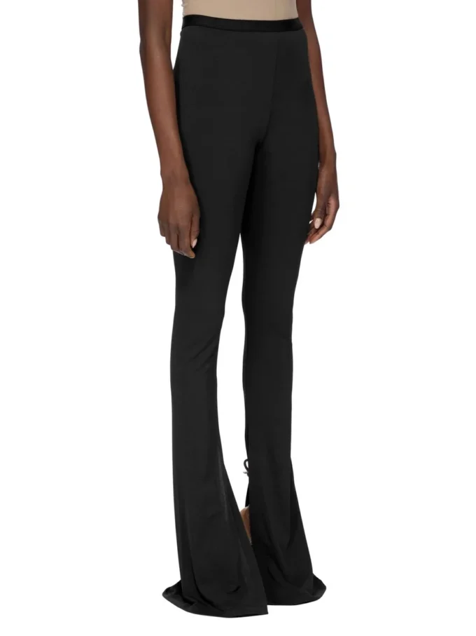 Pantalones Carmen Concordians de Rick Owens Lilies Otoño/Invierno 2025 en jersey de crepé de viscosa LI02E3331CVI-09 Pantalones Carmen Concordians de Rick Owens Lilies Otoño/Invierno 2025 en jersey de crepé de viscosa LI02E3331CVI-09