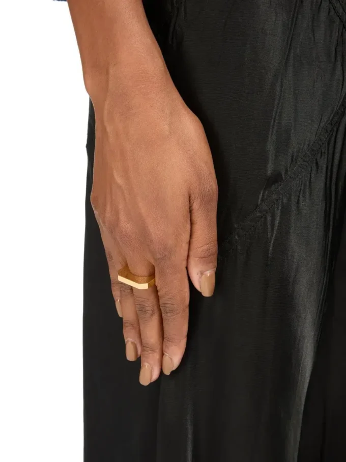 RICK OWENS – ANILLO RJ0000128SLVPGD-02 RICK OWENS – ANILLO RJ0000128SLVPGD-02