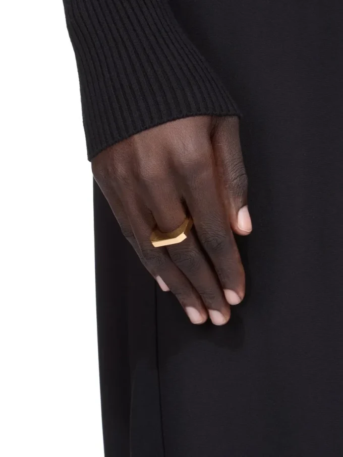 RICK OWENS – ANILLO RJ0000128SLVPGD-02 RICK OWENS – ANILLO RJ0000128SLVPGD-02