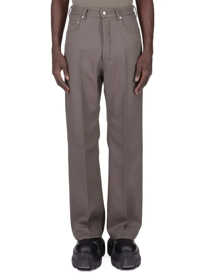 RICK OWENS FW25 CONCORDIANS PASARELA GETH JEANS EN DRILL DE LANA POLVO. RU02E1333WD-34 RICK OWENS FW25 CONCORDIANS PASARELA GETH JEANS EN DRILL DE LANA POLVO. RU02E1333WD-34