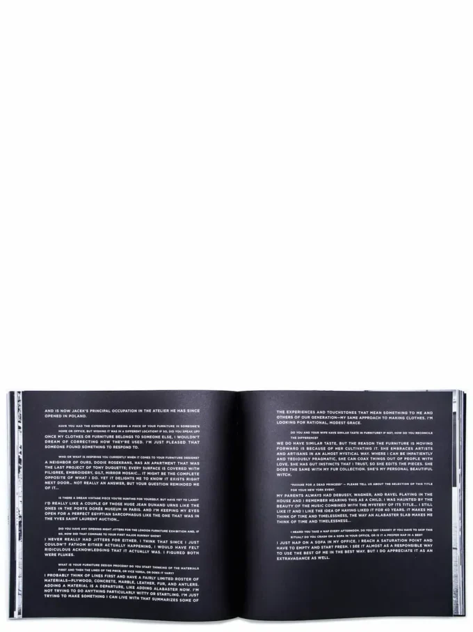 RICK OWENS – LIBROS BK17SFURNITURE RICK OWENS – LIBROS BK17SFURNITURE